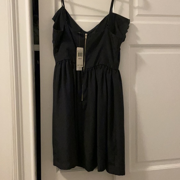 Navy Aqua Dress - Picture 2 of 3